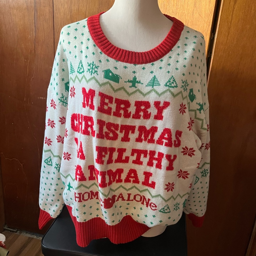 “Home Alone” crewneck